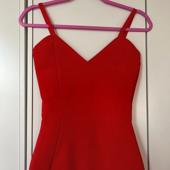 Amazon Red Dress Herve Leger Style - Picture 2 of 5